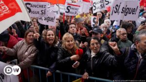 Miles de personas se concentran en Madrid en apoyo a Sánchez – DW – 27/04/2024