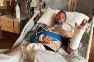 MotoGP: Grave accidente de Andrea Dovizioso mientras practicaba motocross: "¿Quién adivina lo que me he roto?"