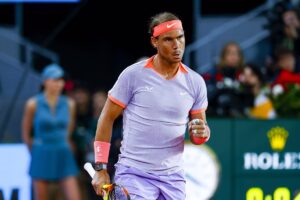 Nadal recupera su pegada en Madrid para volver a creer