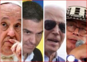 Papa Francisco- Petro- Irán- Israel- Biden- Netanyaju- Alí Jameneí