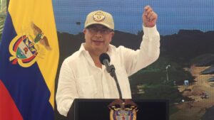 El presidente colombiano Gustavo Petro.