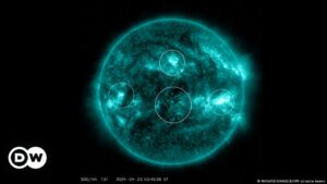 Rara erupción cuádruple del Sol podría alcanzar la Tierra – DW – 24/04/2024