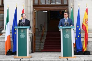 Sánchez se coordina con Irlanda para reconocer al Estado palestino
