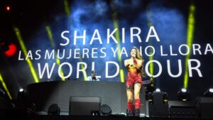 Shakira iniciará en EEUU su gira de conciertos "Las mujeres ya no lloran"