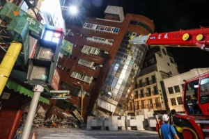 Terremoto de magnitud 7,5 sacude Taiwán
