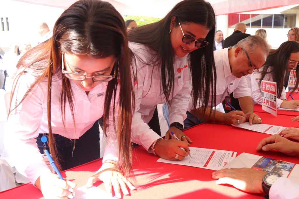 Trabajadores de Pdvsa iniciaron recolección de firmas para “ratificar la independencia”