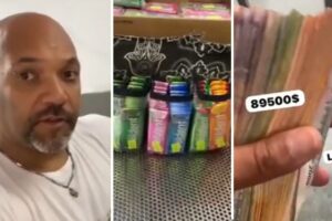 Vendedor ambulante en Argentina sorprendió en TikTok al revelar cuánto gana por día vendiendo chicles en metro