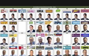 Venezuela: 13 hombres y un destino; el tarjetn de las 'elecciones fake' del chavismo