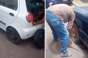 Vente Venezuela denuncia actos de vandalismo a sus vehículos durante acto de juramentación (+Video)