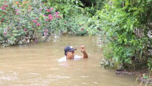 cientos de personas están damnificadas en Carepa por las fuertes lluvias