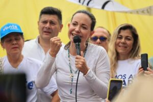 el llamado de María Corina Machado a los jóvenes a inscribirse en el Registro Electoral