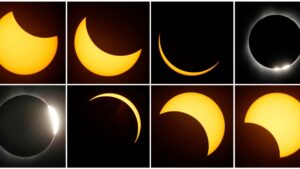 ¿El mal tiempo o la ubicación le impiden ver el eclipse total de Sol? Sígalo por internet