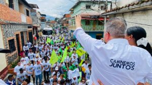 AD y Copei recorrieron Mérida promoviendo el cambio en paz para el 28 de julio