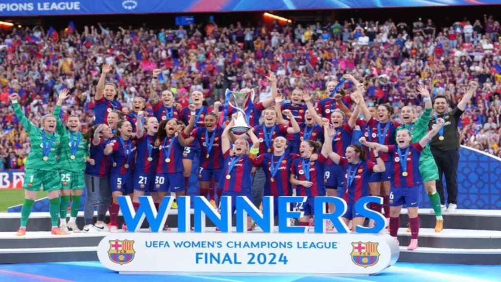 Aitana y Alexia dan al Barcelona su tercera "Champions"