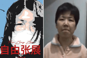 Bajo estricta vigilancia fue excarcelada periodista china que estuvo cuatro años presa por documentar la pandemia (+Video)