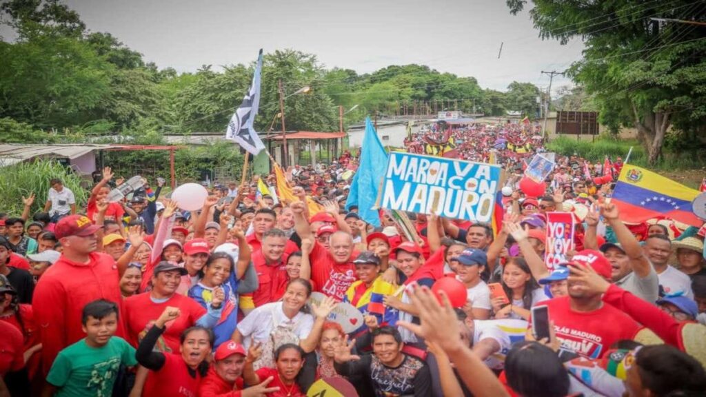 Cabello desde Amazonas: El único que presentó un plan de gobierno fue Maduro, los otros ni un papel