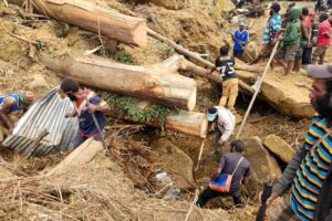 Calculan en más de 670 las personas muertas por deslave en Papúa Nueva Guinea