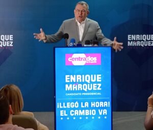 Candidato presidencial Enrique Márquez: La descentralización del sistema eléctrico e Hidrolago serán prioritario en mi gobierno