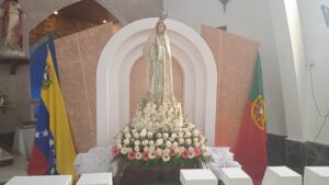 Celebran a la Virgen de Fátima en San Juan de los Morros pidiendo más unión