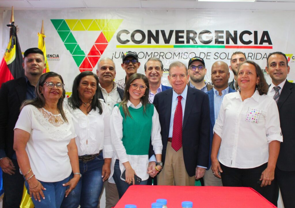 Convergencia ratifica su respaldo al candidato Edmundo González Urrutia