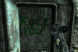 Cuando Bethesda nos dedicó un "Que te jodan" en Fallout y se acabó convirtiendo en un meme que echamos de menos