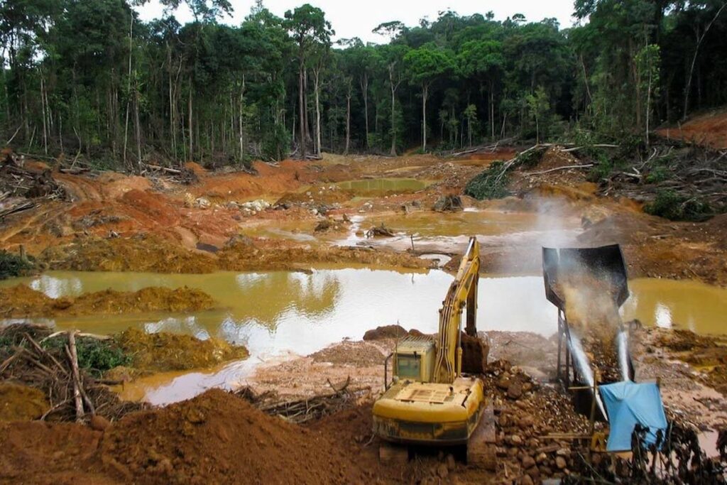 Denuncian que minería ilegal brasileña se ha venido desplazando al sur de Venezuela