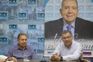 Edmundo González valoró muy positivamente su reunión con MPV