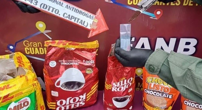 GNB incauta cocaína oculta en paquetes de café