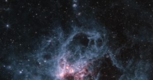 James Webb captura una caótica guardería de estrellas en NGC 604
