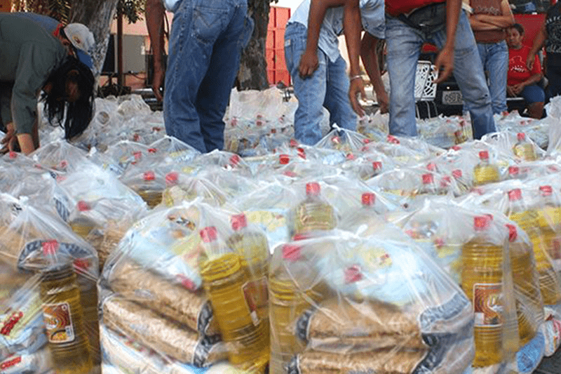 Las bolsas CLAP comenzaron a llegar con nuevos productos en Caracas