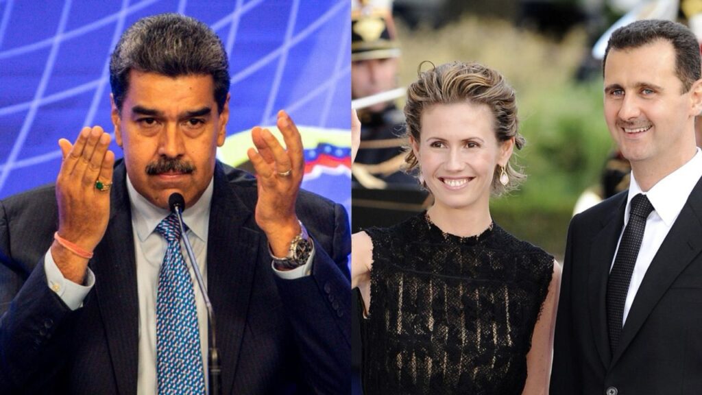 Maduro envía mensaje a primera dama de Siria tras diagnóstico de leucemia