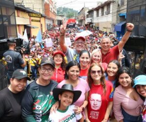 Maduro saludó movilización en el estado Trujillo