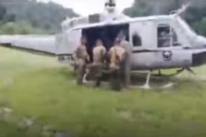Migrante venezolano que se fracturó las piernas en el Darién fue rescatado en helicóptero