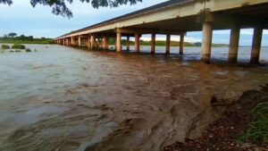 Protección Civil monitorea el río Guanare por aumento del caudal