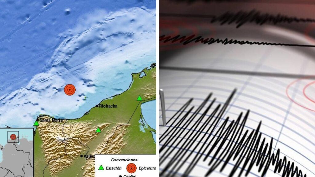 Seguidilla de temblores en el mar Caribe se sienten en varias ciudades de la costa colombiana este 12 de mayo