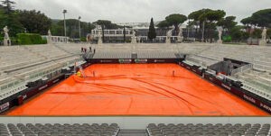Suspendida definitivamente por lluvia la jornada de tenis del miércoles en Roma - AlbertoNews