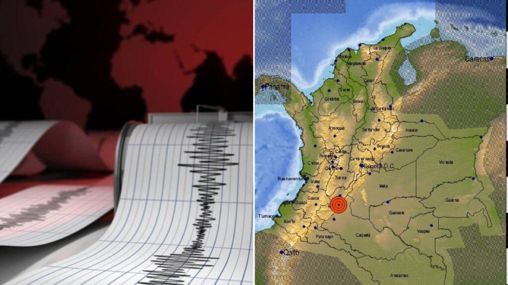 Temblor en Colombia en la madrugada de este domingo 5 de mayo: epicentro y magnitud