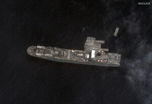 Un buque gigante, 1.000 soldados y 320 millones: As es el polmico muelle flotante que EEUU construye en Gaza