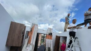 vendaval causa daños en viviendas, locales y vías de Rionegro