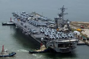 EE.UU. envió un portaaviones a Corea del Sur tras el acuerdo firmado entre Vladimir Putin y Kim Jong-un - AlbertoNews