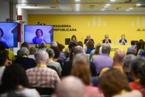 Rovira (ERC) insta a cerrar en julio un preacuerdo para la investidura de la Generalitat