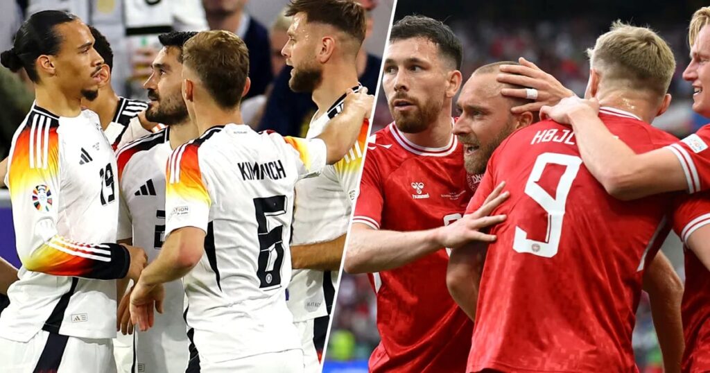 Alemania-Dinamarca, por un lugar en los cuartos de final de la Eurocopa: hora, TV y formaciones
