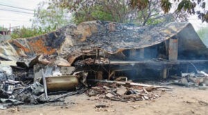 Anciano muere en incendio de una casa en Bolívar