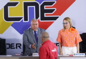 CNE presentó acuerdo para aceptar resultados de las elecciones