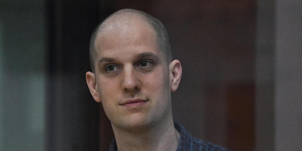 Comienza el juicio contra el periodista estadounidense Evan Gershkovich detenido en Rusia