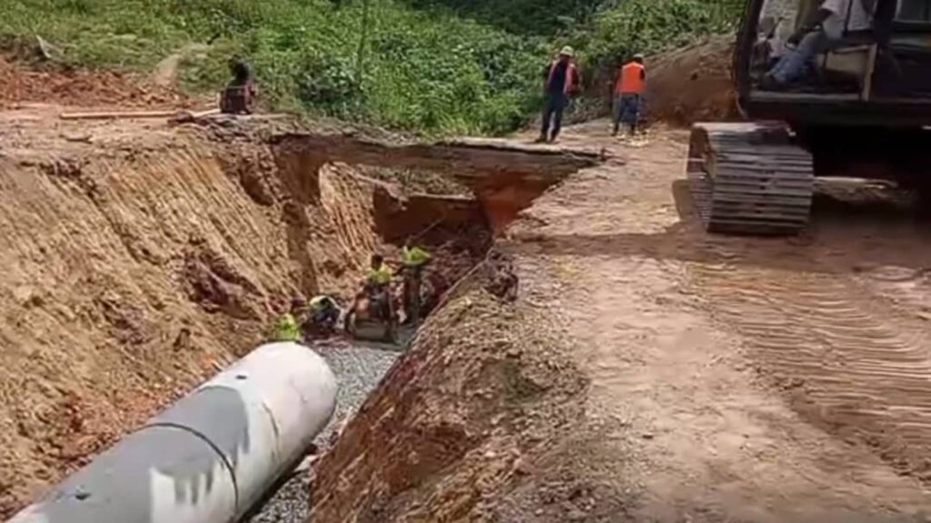 Continúan los trabajos de reparación en el alcantarillado en la ARC