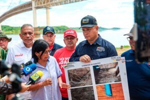 Delcy Rodríguez acusó a la oposición de un supuesto plan para derribar el puente Angostura