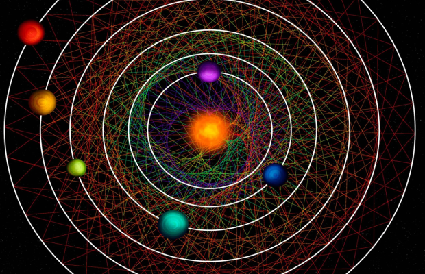 Descubrieron sexteto de planetas que orbitan a un «ritmo danzante»