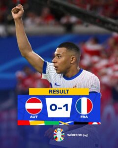 EUROCOPA: LES BLUES debutan con una estrecha victoria frente a AUSTRIA