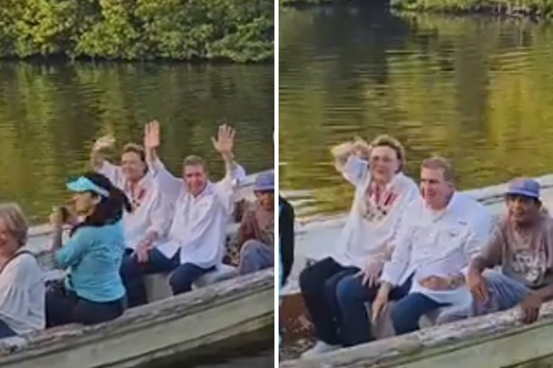 Edmundo González y su esposa burlaron el cerco del régimen y lograron llegar a Barlovento (+Video)
